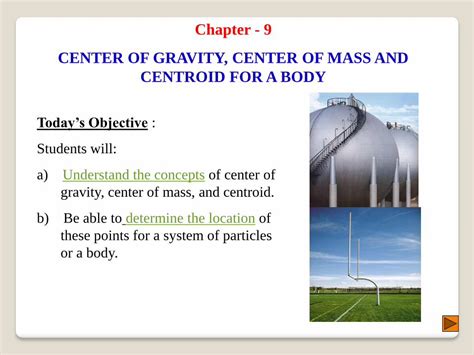 PDF Chapter 9 CENTER OF GRAVITY CENTER OF MASS AND CENTROID Site