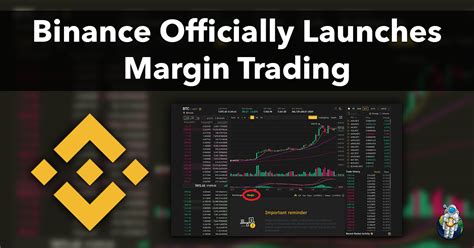 Binance Officially Launches Margin Trading Crypto Traders Pro