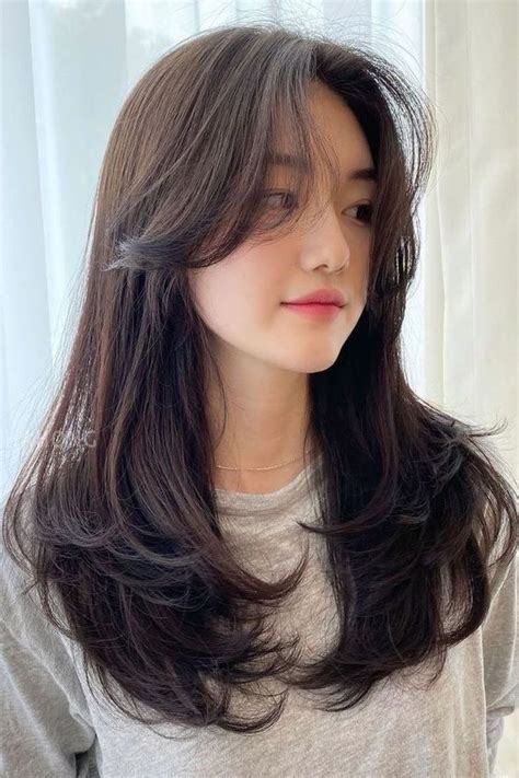 Stylish Korean Haircut Ideas For Women With Bangs Nel Idee