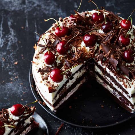 Traditional German Black Forest Cake Recipe Also The Crumbs Please