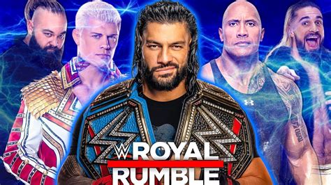 Wwe Royal Rumble 2023 Results And Winners The Rock Returns 2023 Youtube