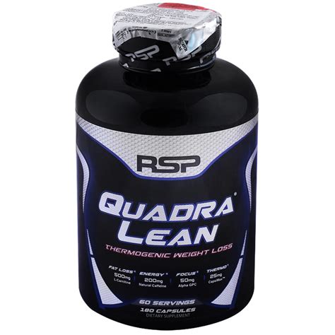 Rsp Quadralean Thermogenic Capsule 180 Nos