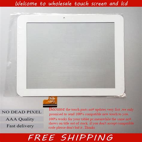 Ytg G80022 F1 Capacitive Touch Screen Digitizer 8 Inch Glass Panel