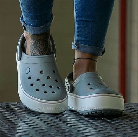 Женские кроксы на платформе, сабо CROCS оригинал, в ассортименте, 1950 ...