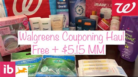 Walgreens Couponing Haul Easy Digital Deals Free Cosmetics