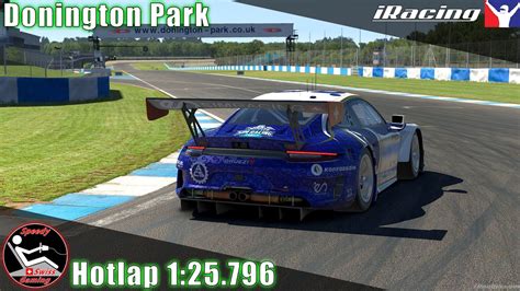 Iracing Donington Park Porsche Gt R Hotlap Youtube