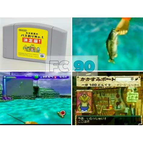 Fishing Game Cartridge Itoi Shigesato Bass Fishing No. 1 Ketteiban (N64 ...