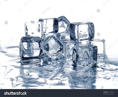 Melting Ice Cubes Stock Photo Shutterstock