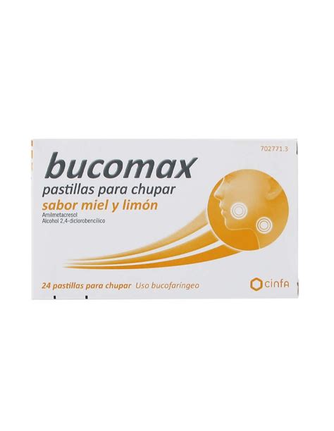 BUCOMAX 24 PASTILLAS PARA CHUPAR SABOR MIEL Y LIMON Online