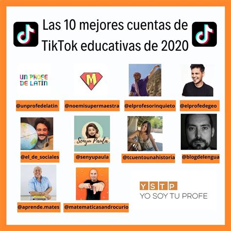 Las Mejores Cuentas De Tiktok Educativas De Yo Soy Tu Profe