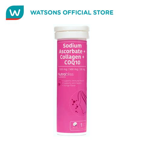 Nutrabliss By Watsons Vitamin C Collagen Coq Mg