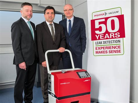 Pfeiffer Vacuum Celebrates 50 Years Of Leak Detector Innovations And