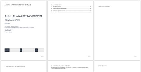 Quarterly Report Template Small Business