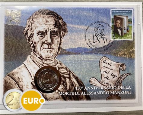 Euro Vatican Alessandro Manzoni Bu Fdc Numisletter