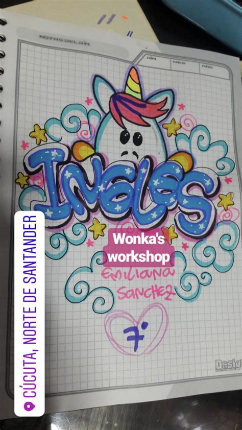 Pin En Marcado De Cuaderno Ingles Cuadernos Creativos Formas De