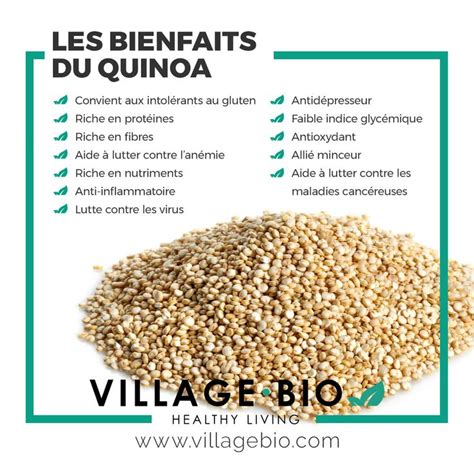 Les Bienfaits Du Quinoa Aliments Bons Pour La Santé Alimentation Et