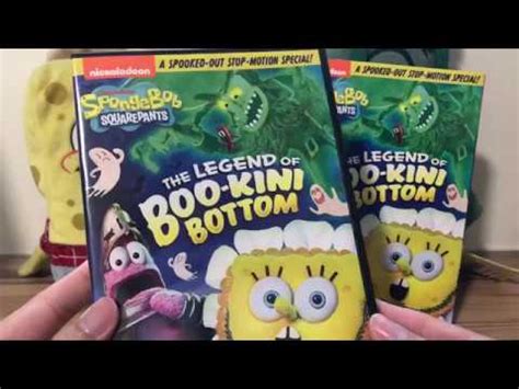 SpongeBob The Legend Of Boo Kini Bottom DVD Unboxing Review YouTube