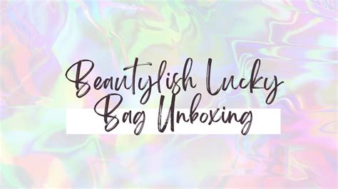 Beautylish Lucky Bag 2024 Unboxing YouTube