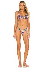 Beach Riot Sophia Bikini Top In Buttercup Floral Revolve