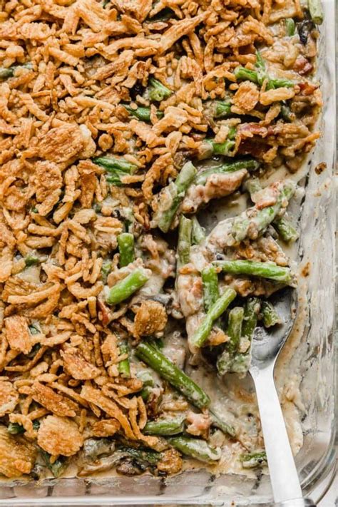 Bacon Green Bean Casserole Salt And Baker