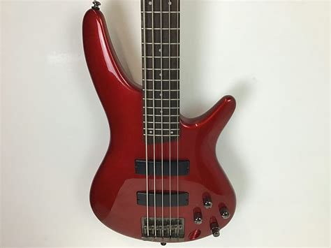 Used Ibanez Sr305 Bass Guitars Red Reverb