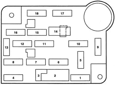 88 91 Ford Econoline And Club Wagon Fuses Diagram