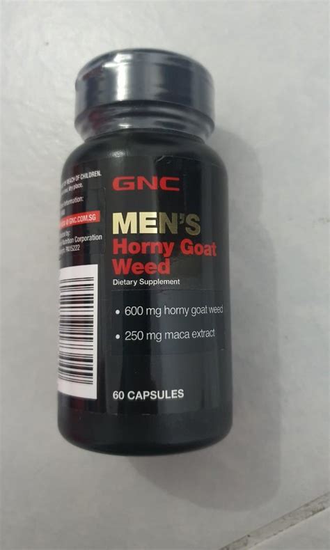 GNC Horny Goat Weed Health Nutrition Health Supplements Vitamins