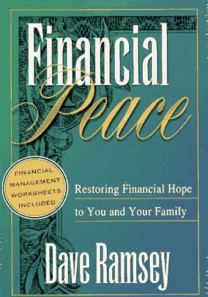 Financial Peace By Dave Ramsey Book Review Key Lessons And Takeaways