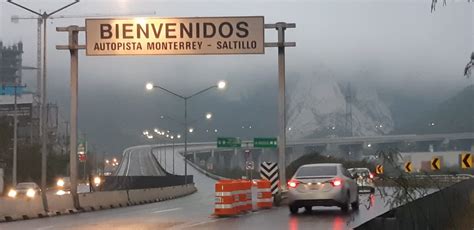 Cierran La Autopista Monterrey Saltillo Por Presencia De Neblina