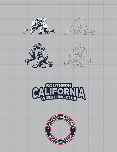 Southern California Wrestling Club | Logo Design on Behance