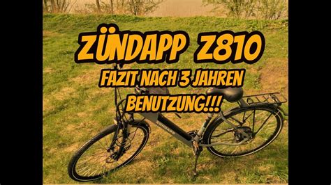 Zündapp E Bike Trekking 28 Zoll Z810 im Test Mein Fazit nach über 3