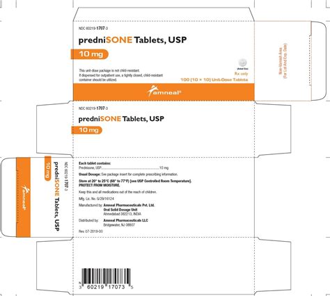 Prednisone Tablets Package Insert Drugs