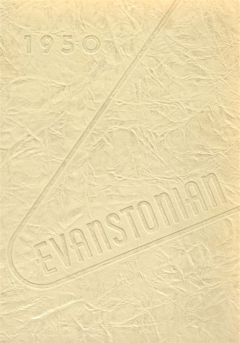 1950 yearbook from Evanston Township High School from Evanston, Illinois