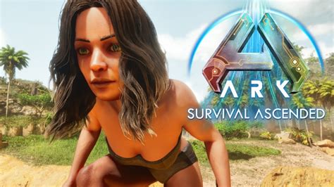 Ark Survival Ascended Gameplay Episode 1 Surviving My First Day In