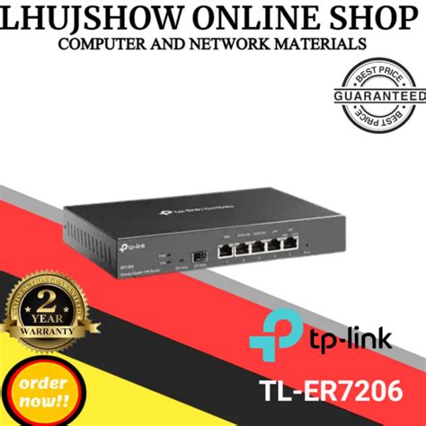 Tp Link Er Omada Gigabit Vpn Router Lazada Ph