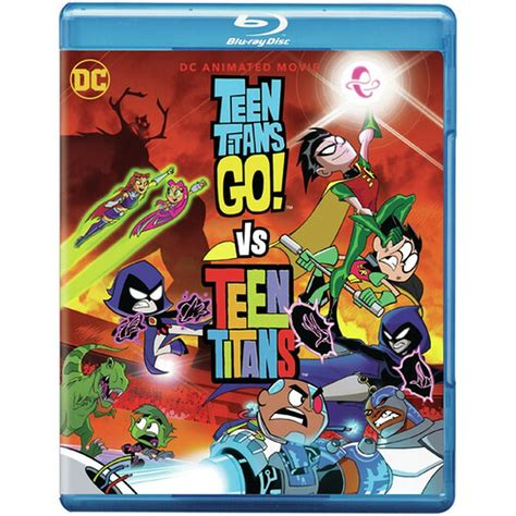 Teen Titans Go! Vs. Teen Titans (Blu-ray + DVD) - Walmart.com - Walmart.com