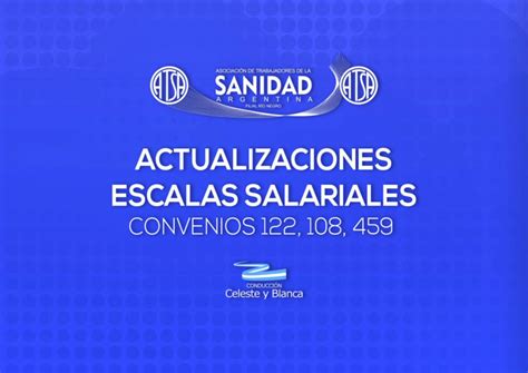 Actualizaci N De Escalas Salariales Convenios