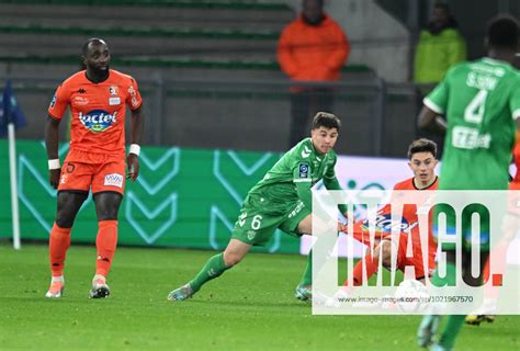 Benjamin Bouchouari Saint Etienne Vs Sam Sanna Laval FOOTBALL AS