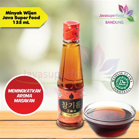 Jual Minyak Wijen Java Super Food 135 Ml Sesame Oil Japan Shopee