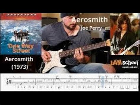 Aerosmith One Way Street Guitar Solos With Tab Youtube