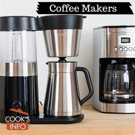 Coffee Makers - CooksInfo