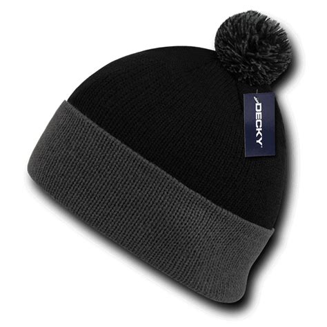 Athletic Pom Pom Beanie - Buy Custom Embroidered Beanies I Fast Caps