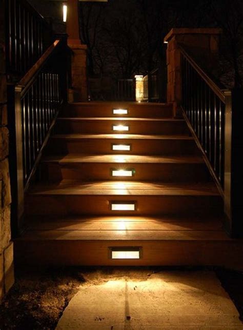 Step Lighting In Concrete Steps