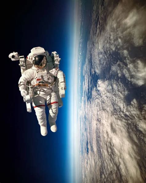 Astronaut In Outer Space Stock Editorial Photo Cookelma