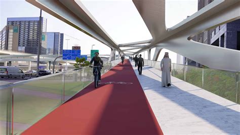 Dubai Announces Km Cycle Track With New Bridges Over Sheikh Zayed