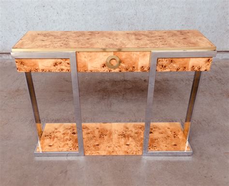 Alveo Console By Willy Rizzo For Mario Sabot 1970 S 127122