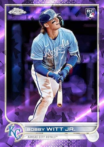 Topps Chrome Update Sapphire Baseball Checklist Info Box