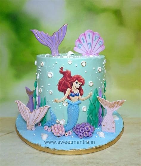 Mermaid Ariel cake - Decorated Cake by Sweet Mantra - CakesDecor