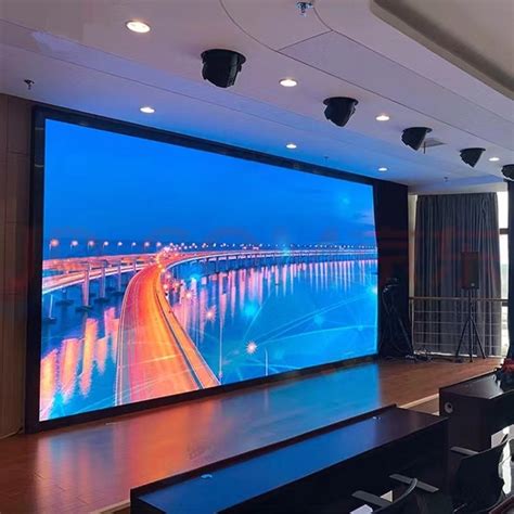 Mpled High Resolution LED Video Wall Digital Signage Displays P3 91