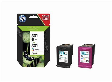 Cartouche HP 301 pack de 2 cartouches